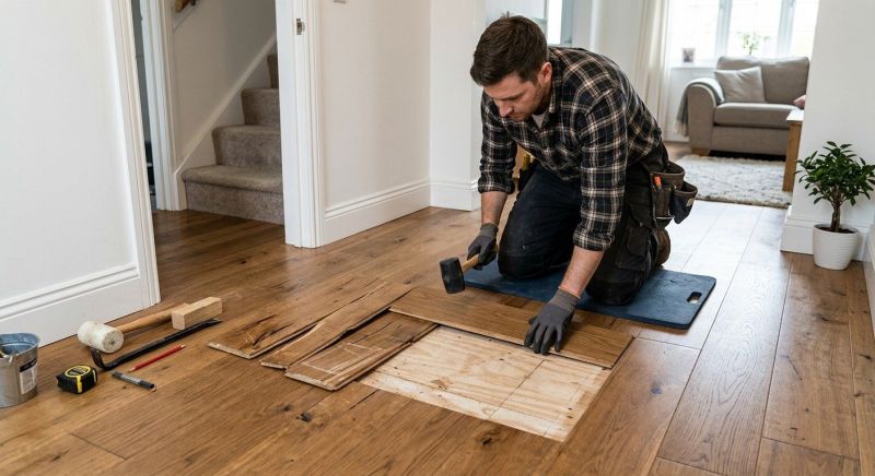 Engineered Floor Repair in Broomfield, CO
