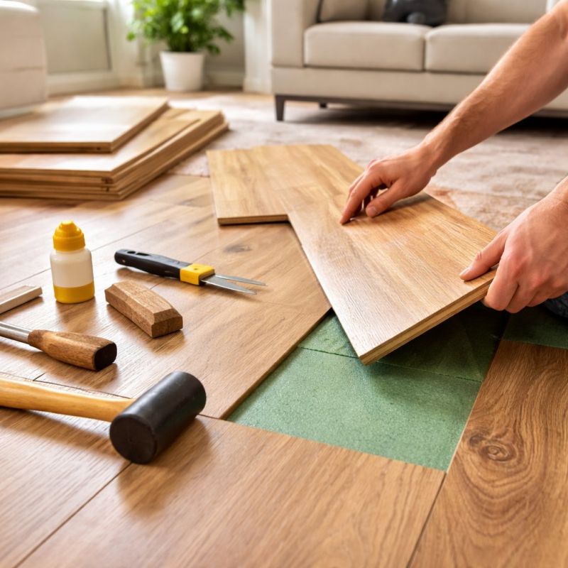 Laminate Floor Repair in Denver County, CO