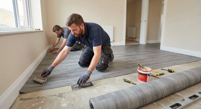 Sheet Flooring Installation in Aurora, CO