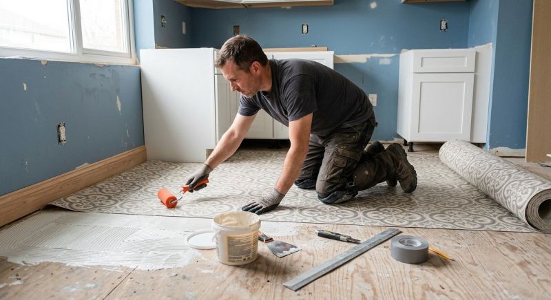 Sheet Flooring Installation in Louisville, CO