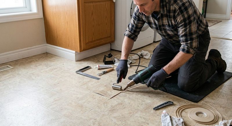 Sheet Flooring Repair in Brighton, CO