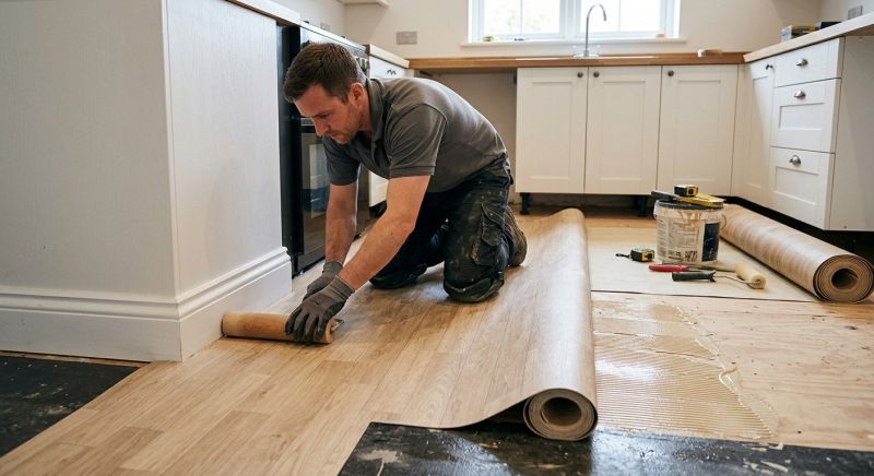 Sheet Linoleum Installation in Denver County, CO