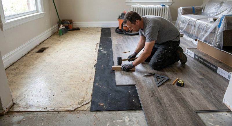 Vinyl Floor Remodeling in Brighton, CO