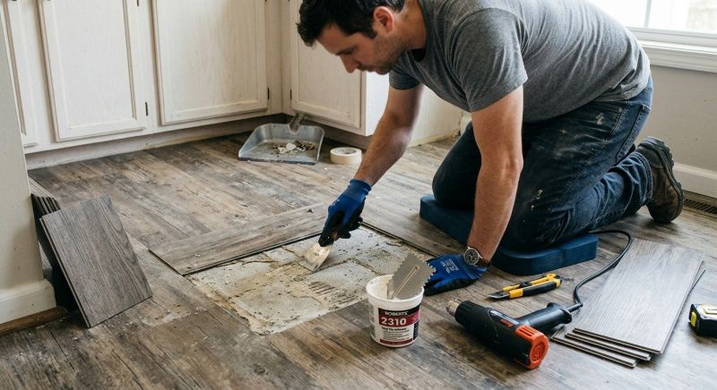 Vinyl Floor Repair in Aurora, CO