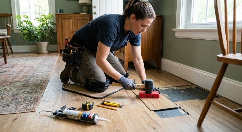 Vinyl Floor Repair in Erie, CO