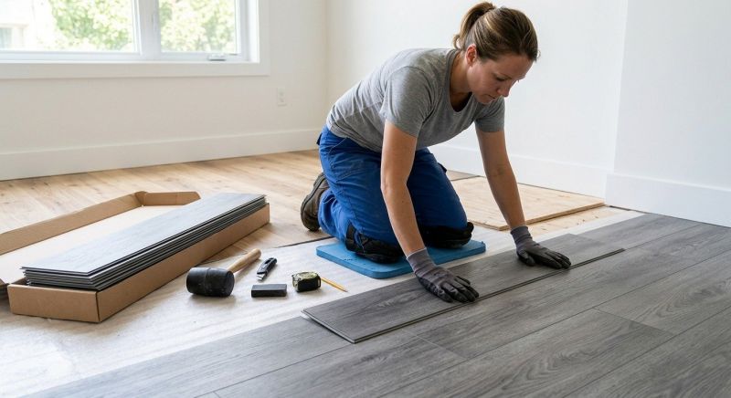 Vinyl Tile Installation in Brighton, CO